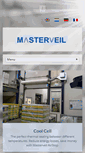 Mobile Screenshot of masterveil-eu.com